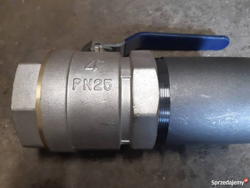 Zawór Kulowy 4 cale PN 25 MS 58 Części kujawsko-pomorskie Koronowo