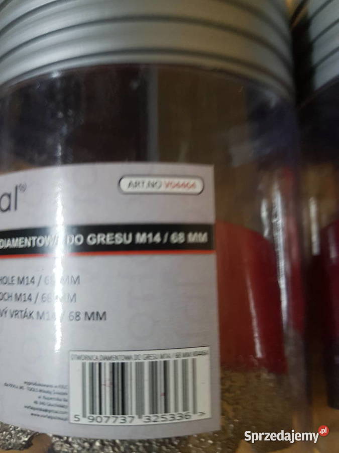 WIERTŁO DIAMENTOWE 68MM KORONKA OTWORNICA M14 Głogowa