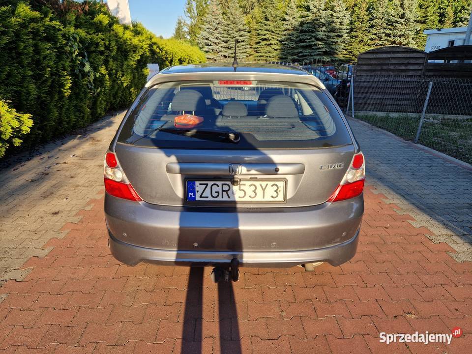 Honda Civic LPG gaz stan Rok produkcji 2004 Bydgoszcz