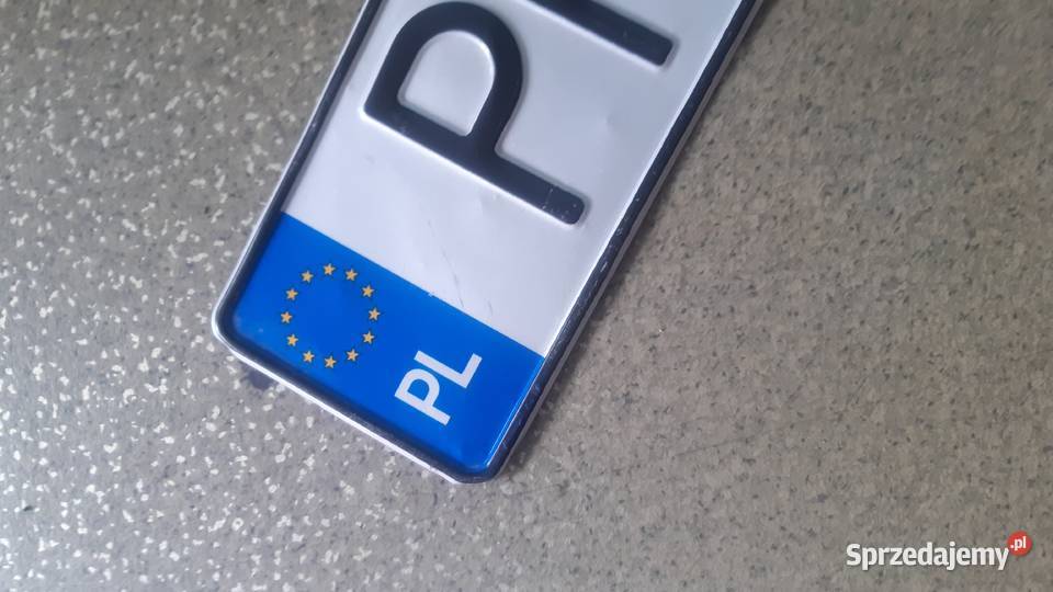 Tablica rejestracyjna indywidualna PROPANE d sprzedam