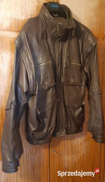 Kurtkakamizelka ze skóry z dopinaną mazowieckie Pruszków