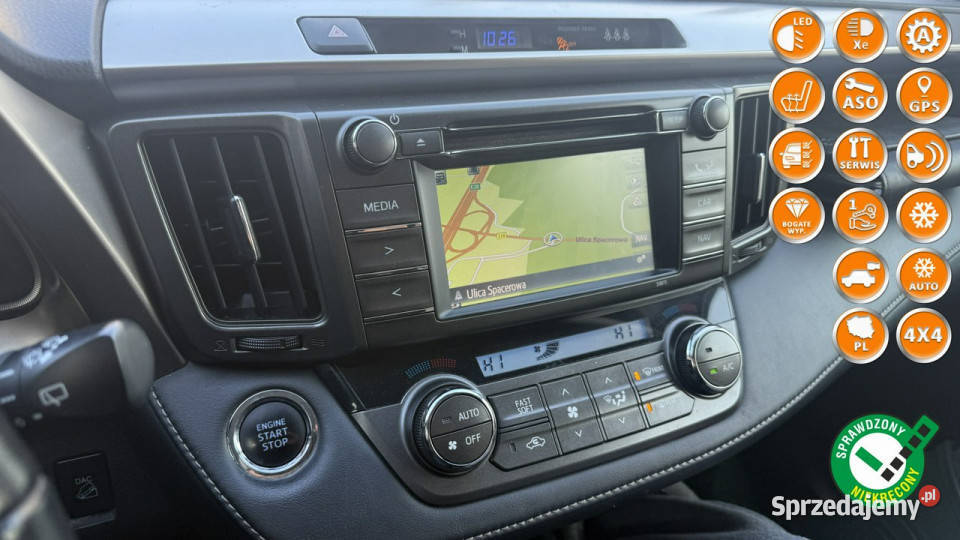Toyota RAV4 20vvti AWD Automat xenon ledy 4x4 kurtyny powietrzne Gdańsk