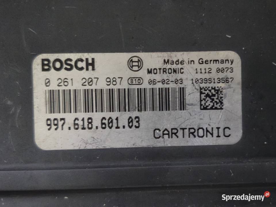 Sterownik silnika Porsche