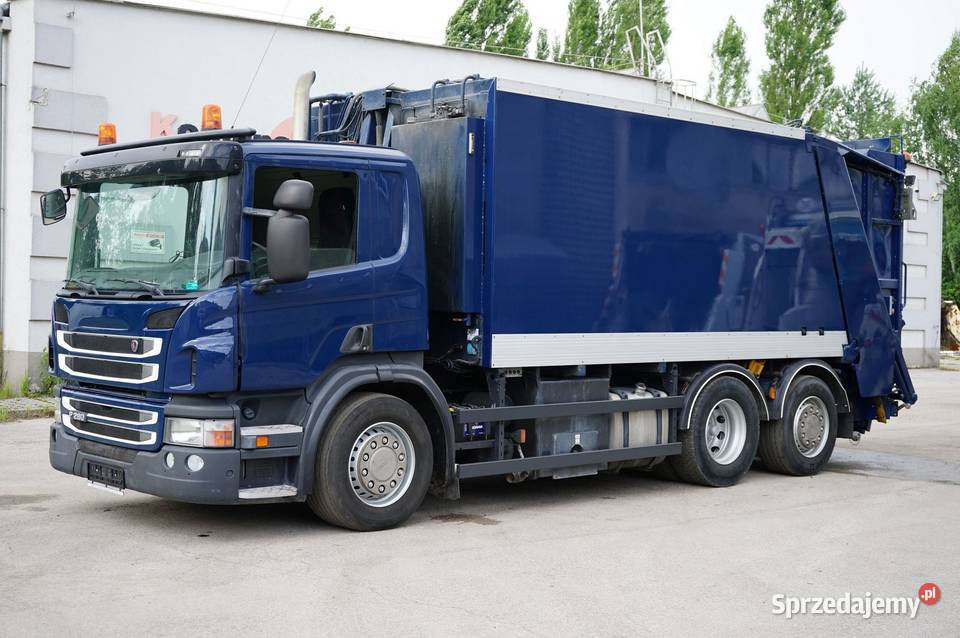 Scania P280 śmieciarko myjka do pojemników 20m3 EURO 5