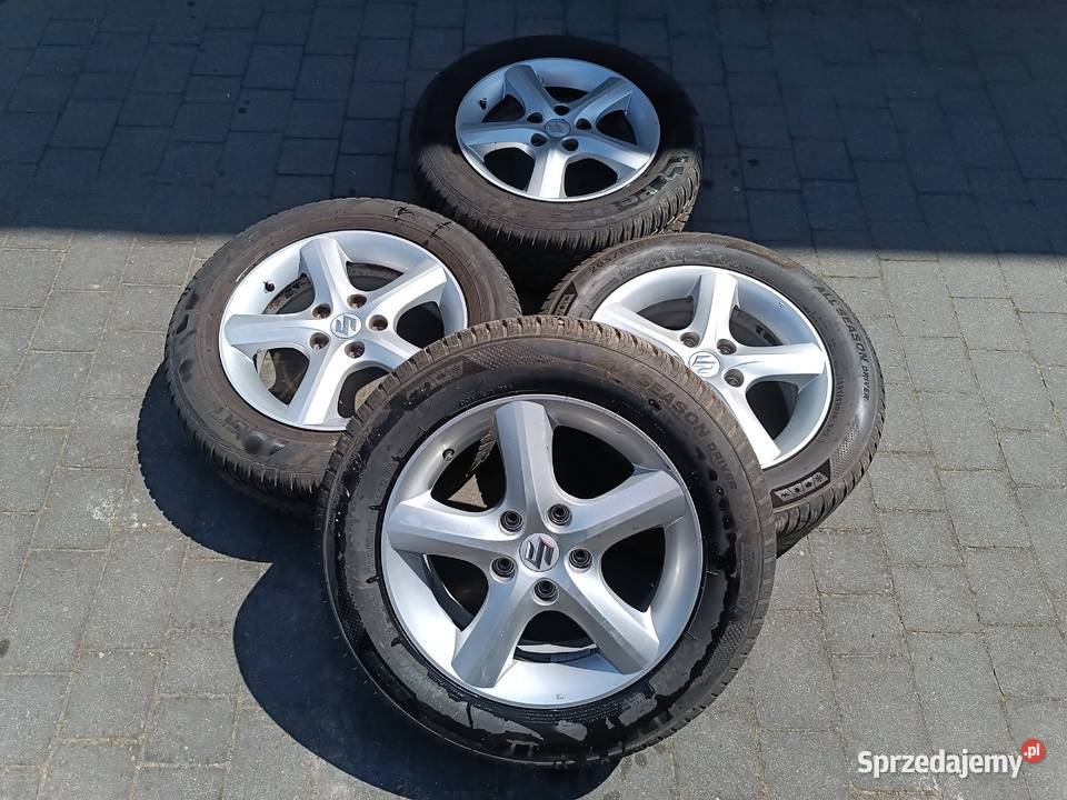Komplet kół Suzuki SX 16 5x1143 opony Posada