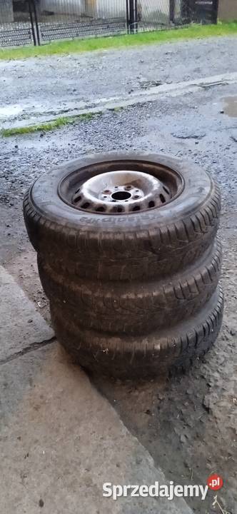 3 koła fiat panda z oponami opony zimowe 15580 Krosno