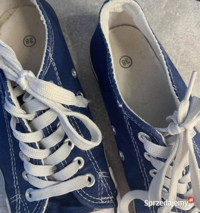 Tenisówki trampki granatowe Jasło