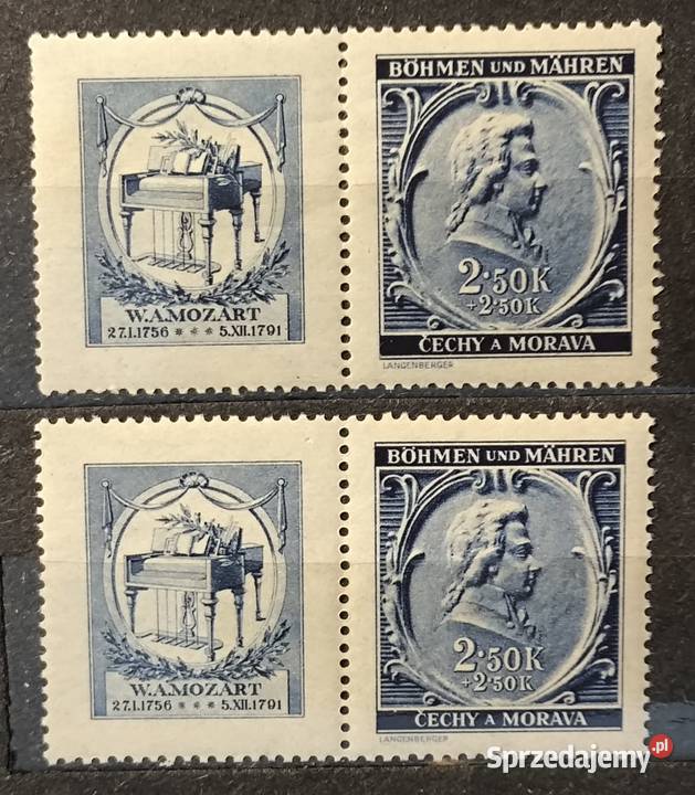 Znaczki Czechy i Morawy Warszawa