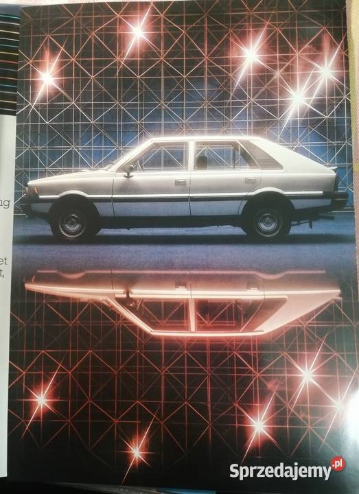 Prospekt foldery lista dealerów FSO Polonez PRL Kraków