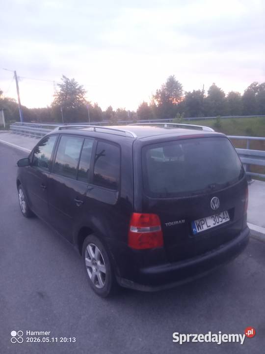 Volkswagen Touran 360254km mazowieckie Wyszogród