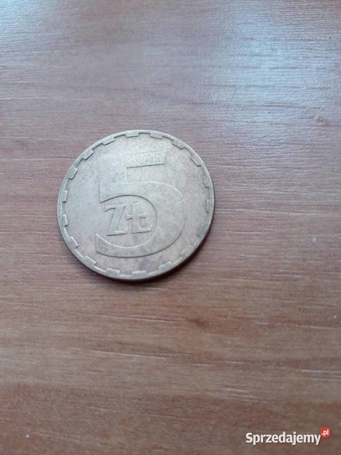 Moneta 5zlz 1987r śląskie