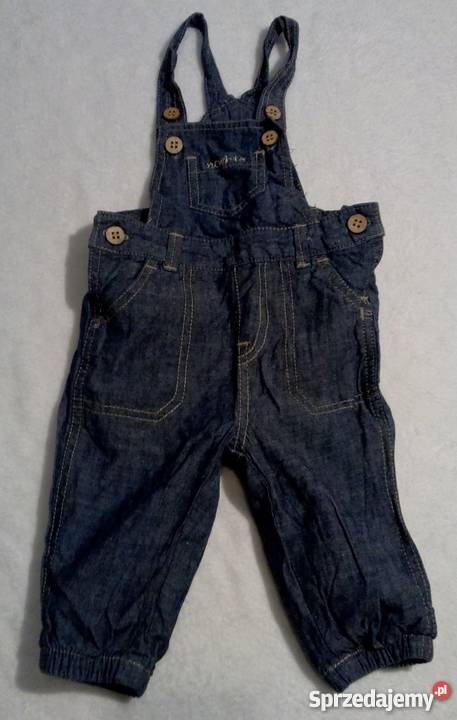 Chłopięce ogrodniczki na szelkach 62 Pozostałe Rogoźnik