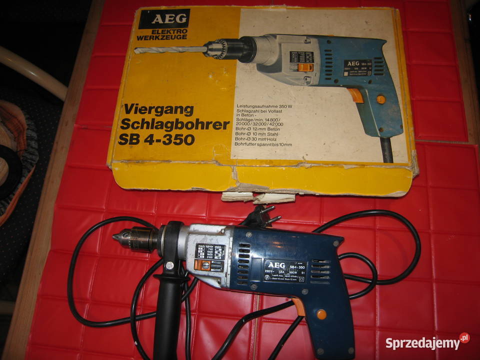 Wiertarka AEG udarowa Szczecin sprzedam