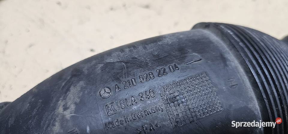 MERCEDES W210 PRZEWÓD RURA POWIETRZA DOLOT Części samochodowe Zbąszyń
