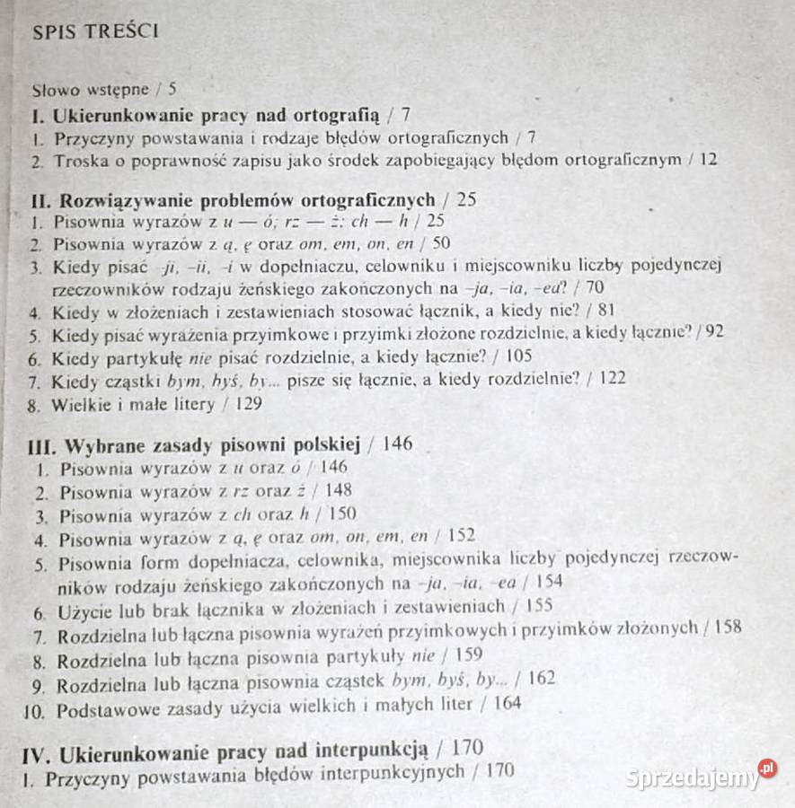 Ortografii i interpunkcji nauczę się sam Janina Pozostałe Chełm