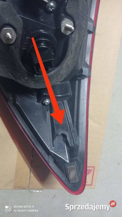 MAZDA 3 BM 201416 HB LAMPA TYLNA Oświetlenie Włocławek