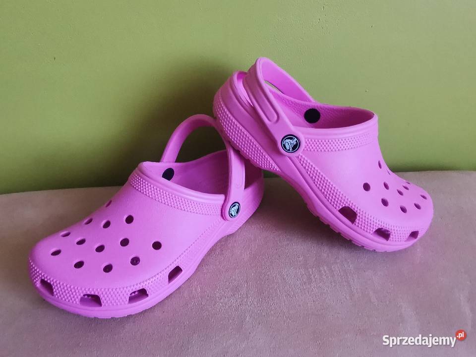 Crocsy różowe 37 38 Sandały i klapki Zamość