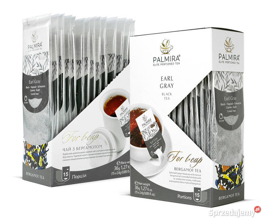 Palmira Earl Gray luksusowa czarna herbata Czarna Lublin