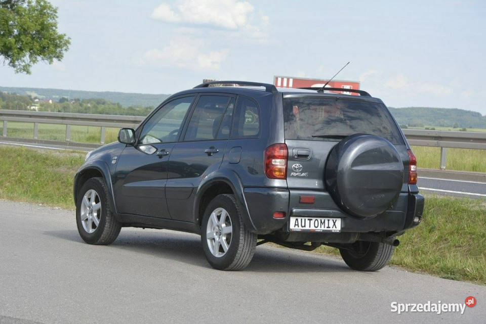 Toyota RAV4 20 D4D Polski Salon 4x4 gwarancja szary Sędziszów Małopolski