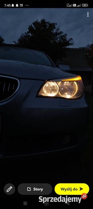 BMW E60 530d 231285 MANUAL śląskie Piła Pierwsza