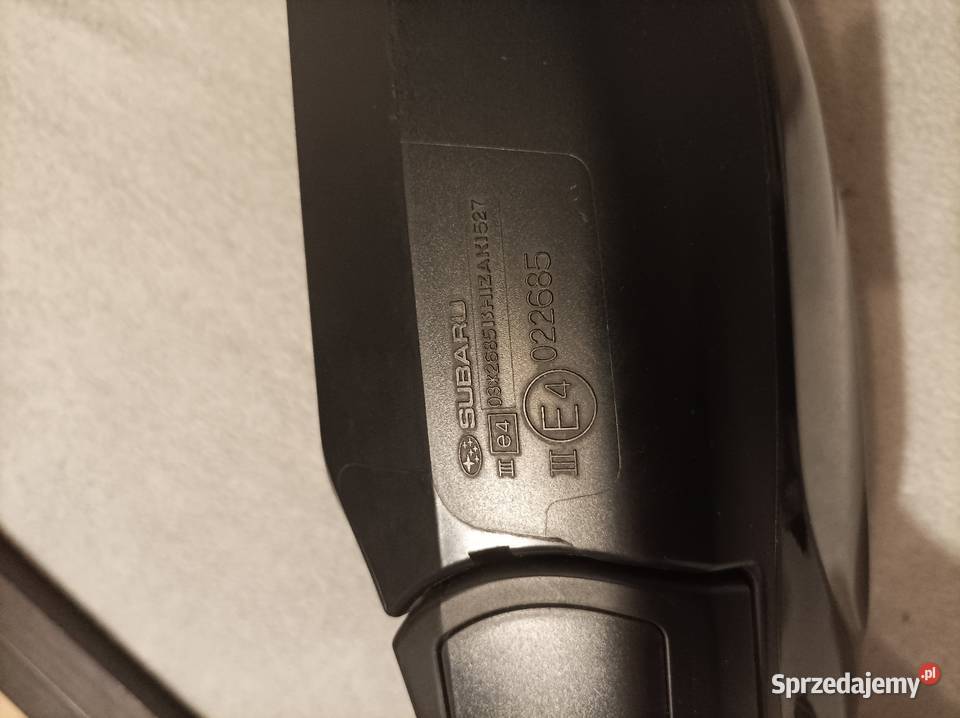 Subaru Impreza 2010r Lusterko prawe składane