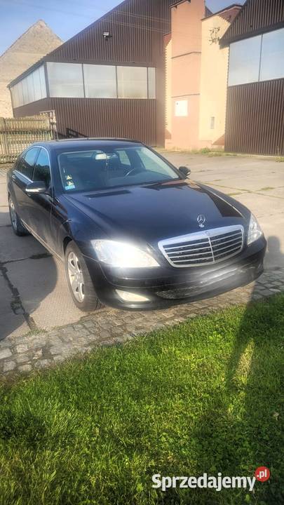 Mercedes S320 CDI Automat czarny metalik światła przeciwmgielne Brzeg