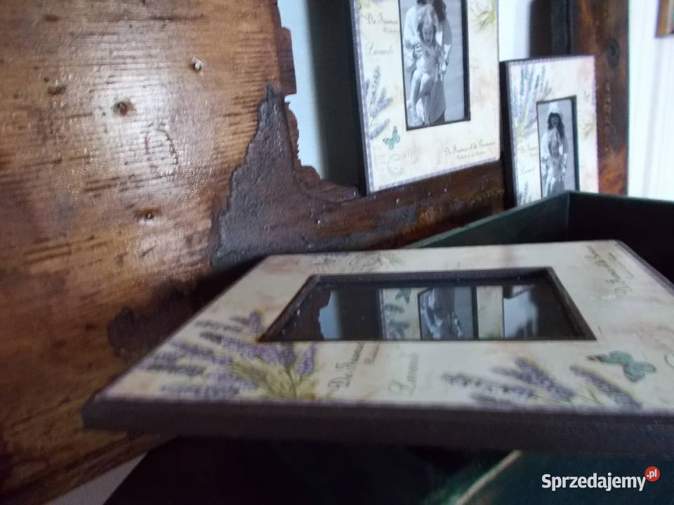 Kolekcja 3 Ramek Styl Prowansalski Vintage Szczecin