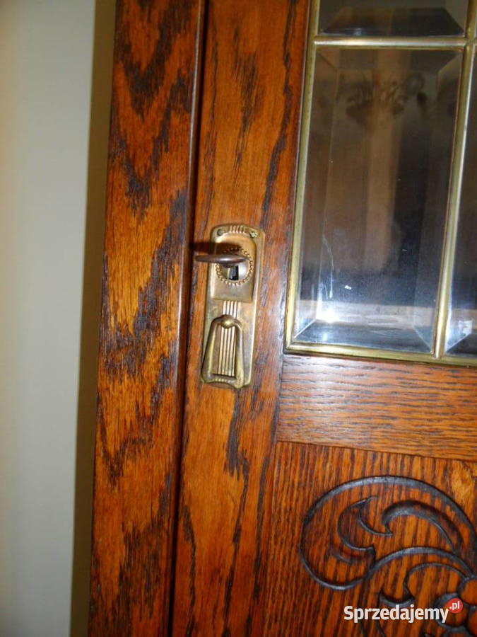 Dębowa witrynka Biblioteczka lubelskie Lubartów sprzedam