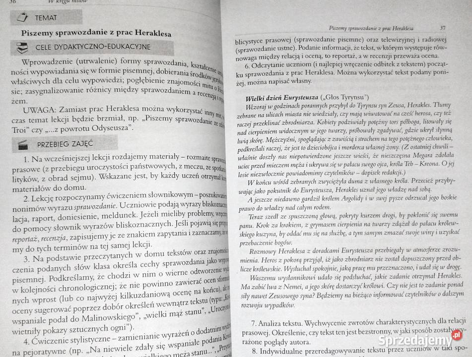 Pięćdziesiąt scenariuszy ciekawych lekcji Janusz Rok wydania 2000 Chełm
