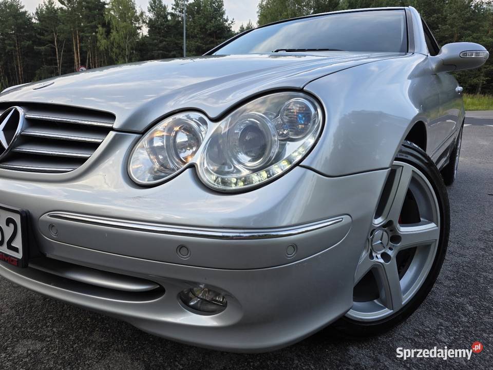 Mercedes CLK 32 BENZGAZ ZAMIANA nieuszkodzony Zawiercie