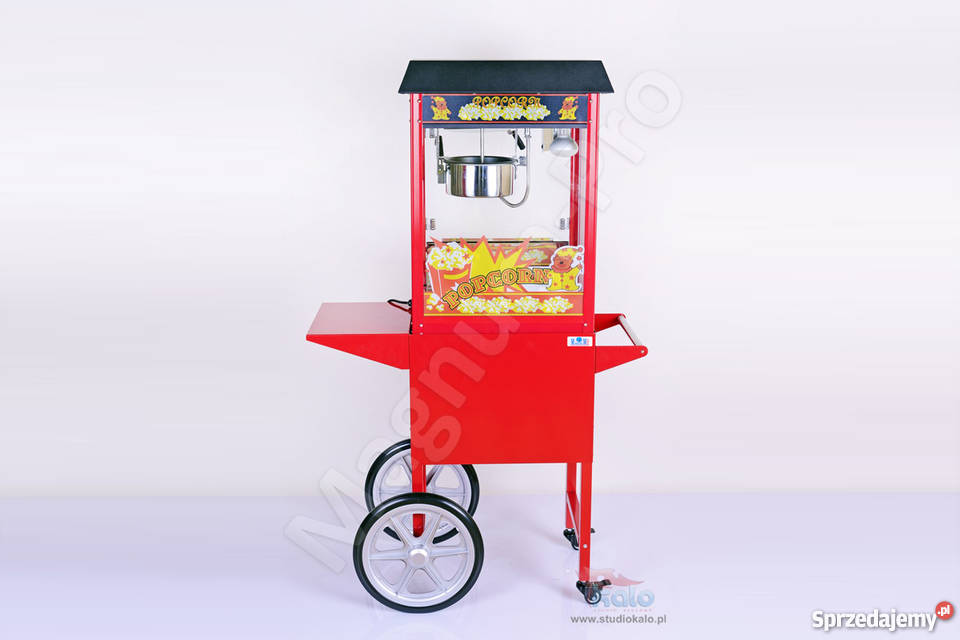 Maszyna do popcornu na wózku Urządzenie do Gastronomia Poczesna