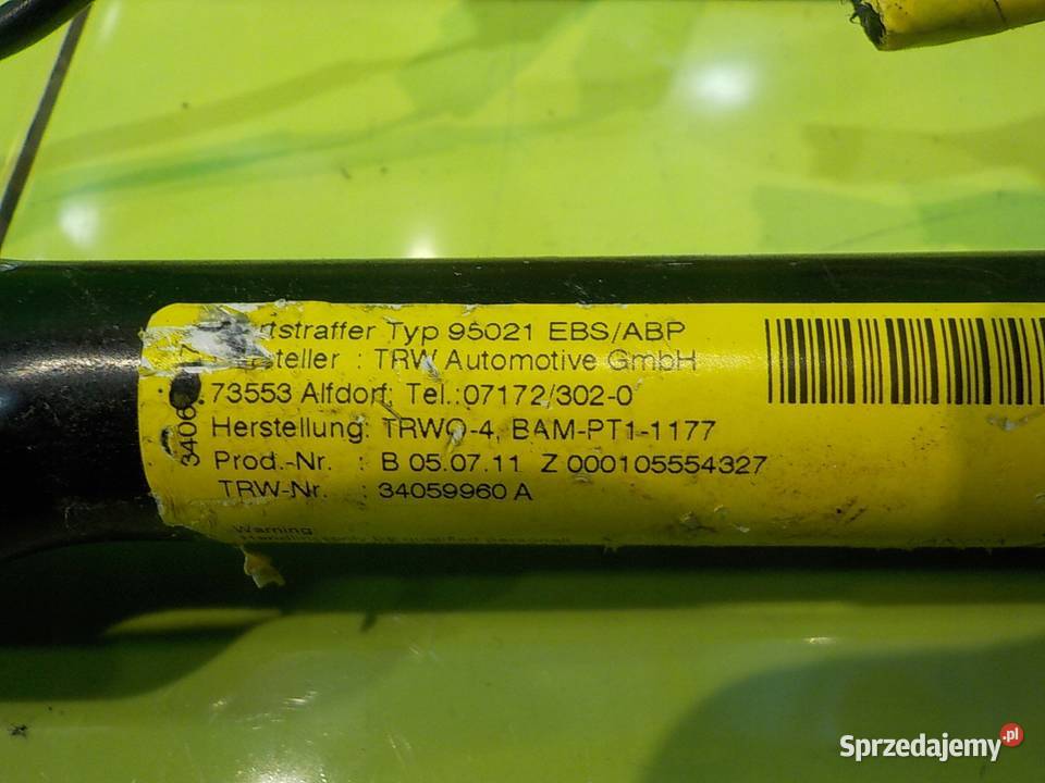 ALFA ROMEO GIULIETTA 11r 5D pas bezpieczenstwa osobowe Suków