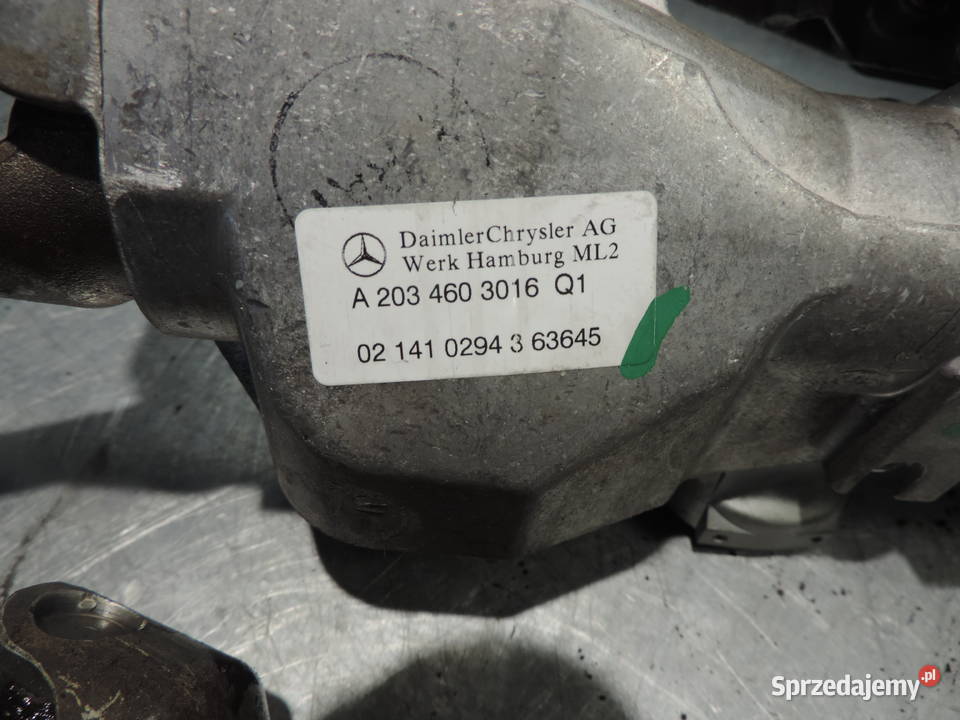 KOLUMNA KIEROWNICZA MERCEDES W203 A2034603016 małopolskie Nowy Sącz