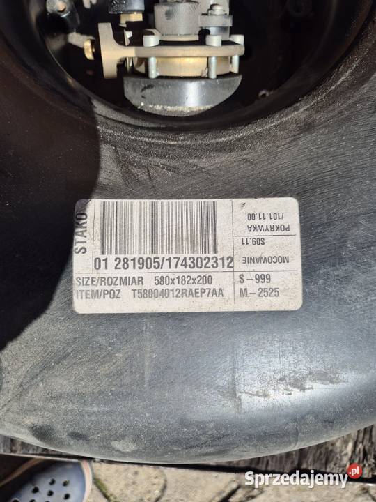 BUTLA LPG GAZ w KOŁO ZAPASOWE zbiornik okrągła Elementy instalacji LPG Łódź sprzedam