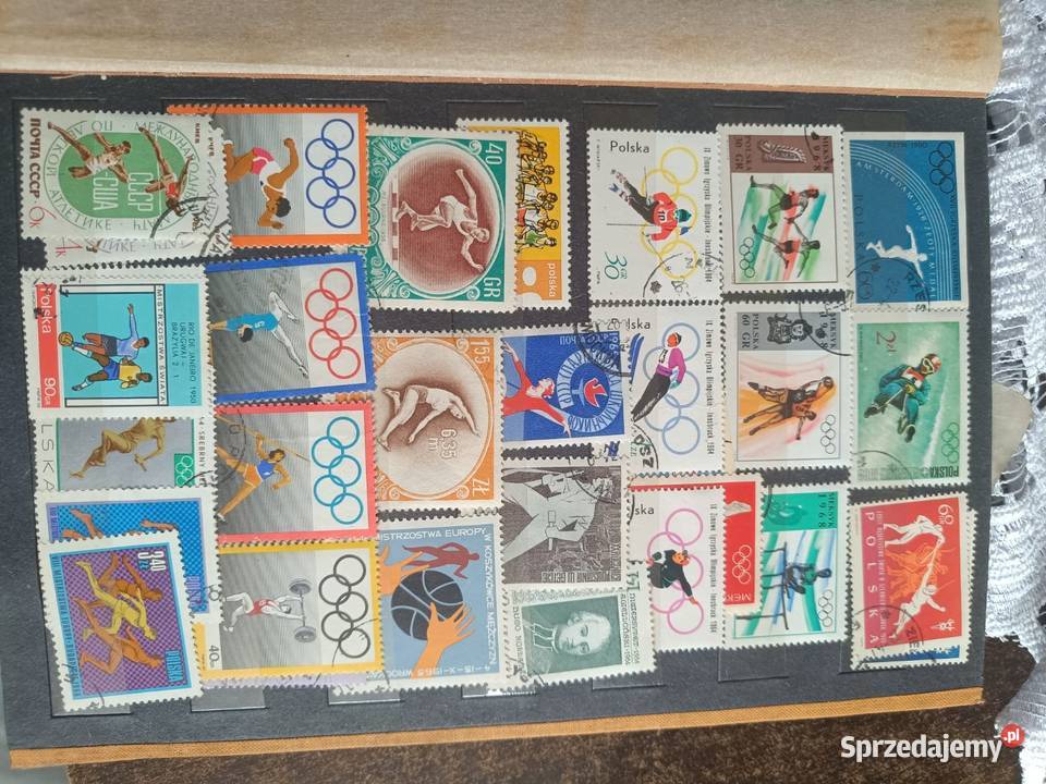 Klaser ze znaczkami Filatelistyka Wałbrzych