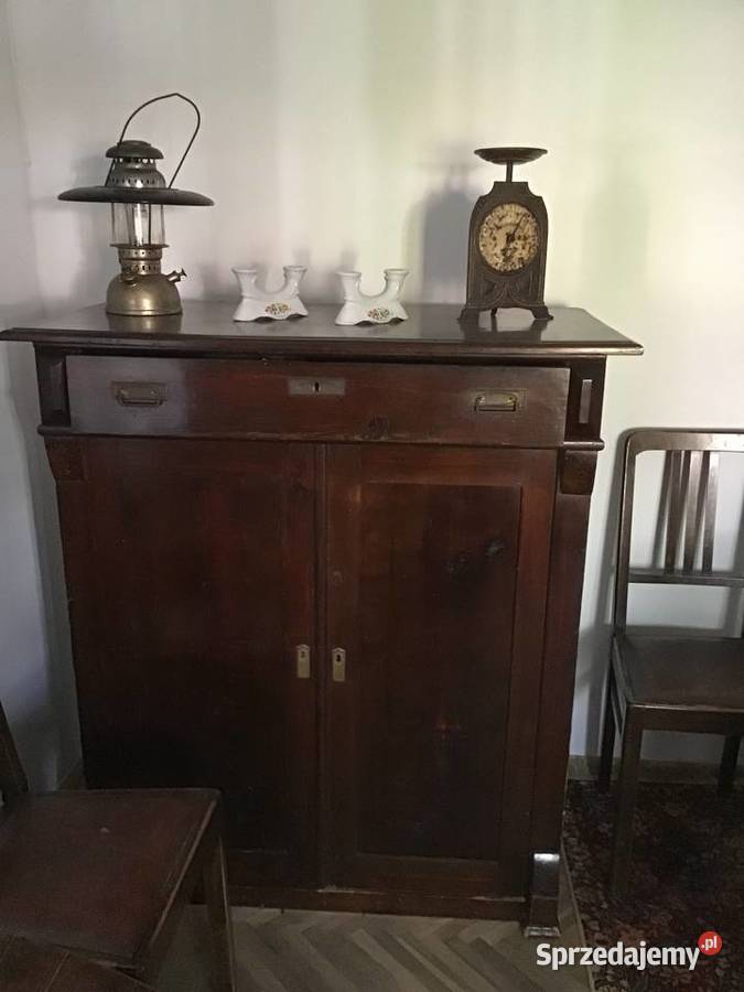 Szafka kredens 1900 do renowacji Piecki