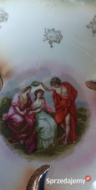 Patera ze scenką Piknik
w lustrze misa z ażurem Gdańsk