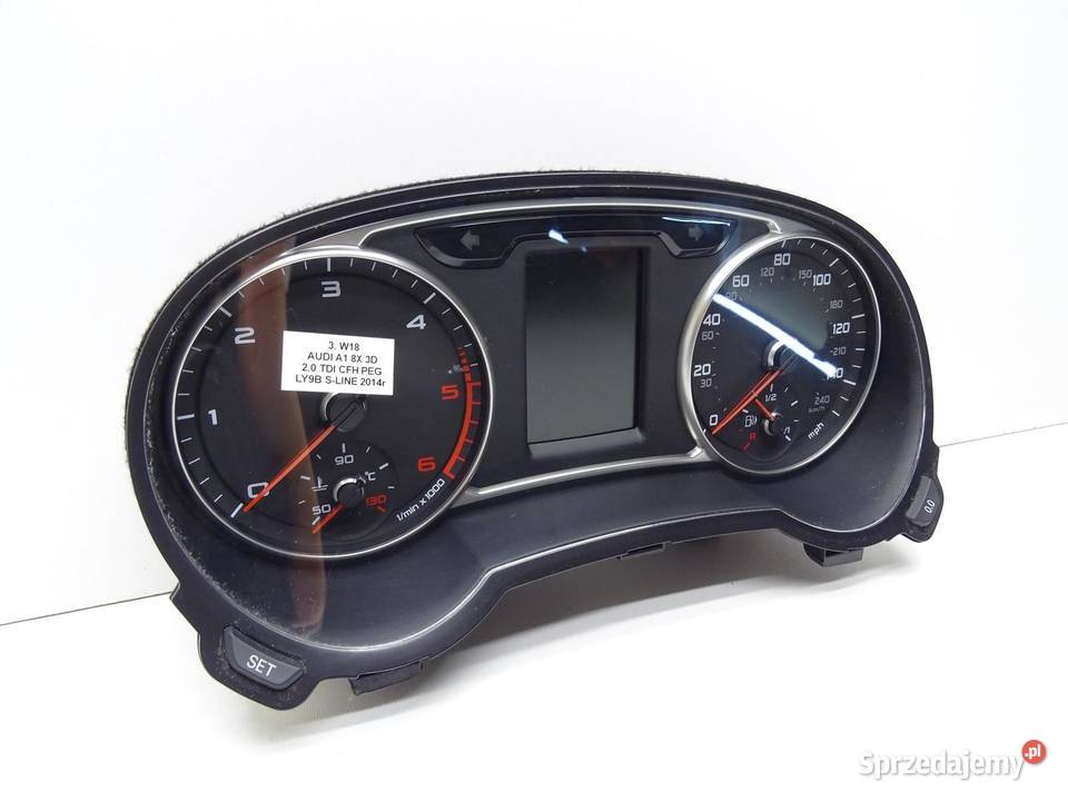 LICZNIK ZEGARY ZEGAR 8X0920980N 20 TDI AUDI A1 osobowe małopolskie