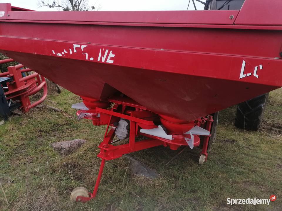 Amazone rozsiewacz nawozów wapna dwa talerze Amazone Orzysz