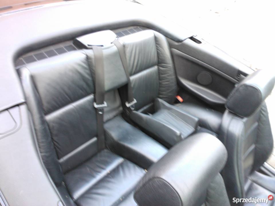 Sprzedam zadbane BMW e36 cabrio skórzana tapicerka Tczew