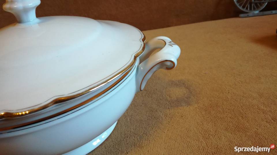 Stara waza porcelana sygnowana Nysa