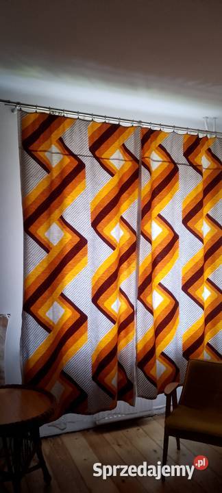 Sprzedam zasłony vintage sygnowane Antyki, Sztuka, Kolekcje Częstochowa