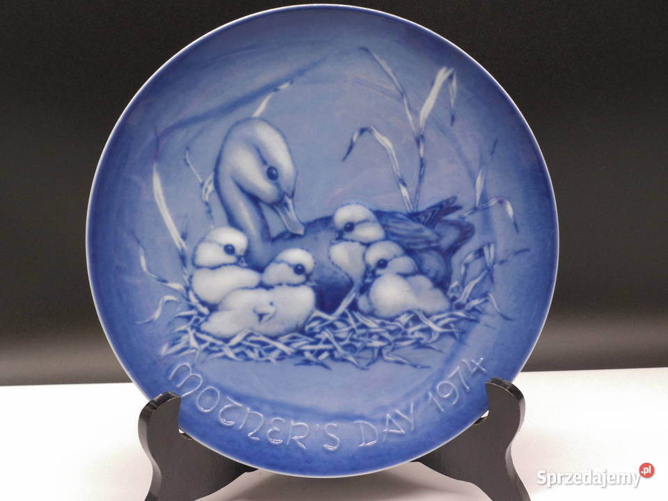 Porcelanowy Talerz Kolekcjonerski Dzień Matki Raszków sprzedam