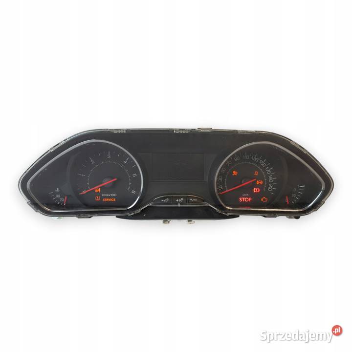 LICZNIK ZEGARY 9805400480 Peugeot 208 I 16 EHDI Części samochodowe Chełm sprzedam