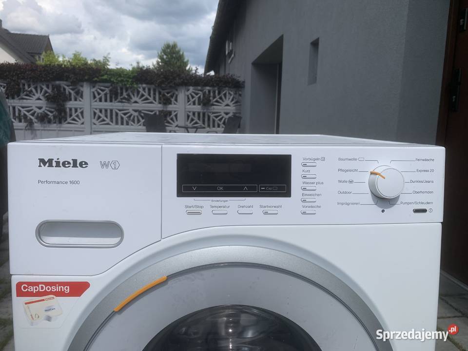 Na zdjęciach widać model Miele W1 Performance wolnostojące śląskie Kalety