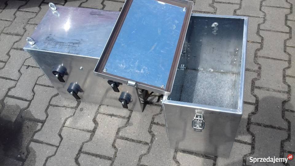 Aluminiowe kufry boczne MPS kufry Pruszków