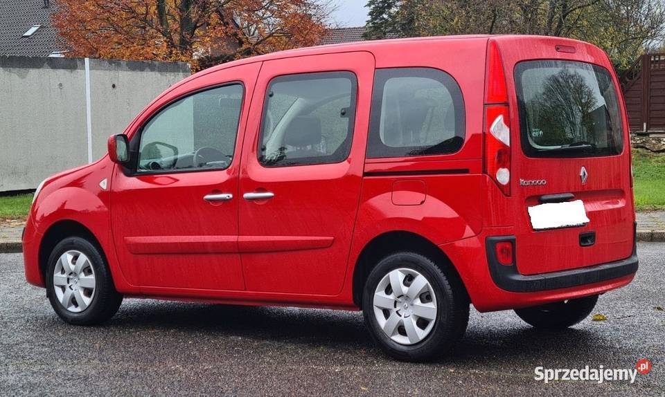 Renault Kangoo 16 Benzyna MPI Maly Przebieg nieuszkodzony zachodniopomorskie