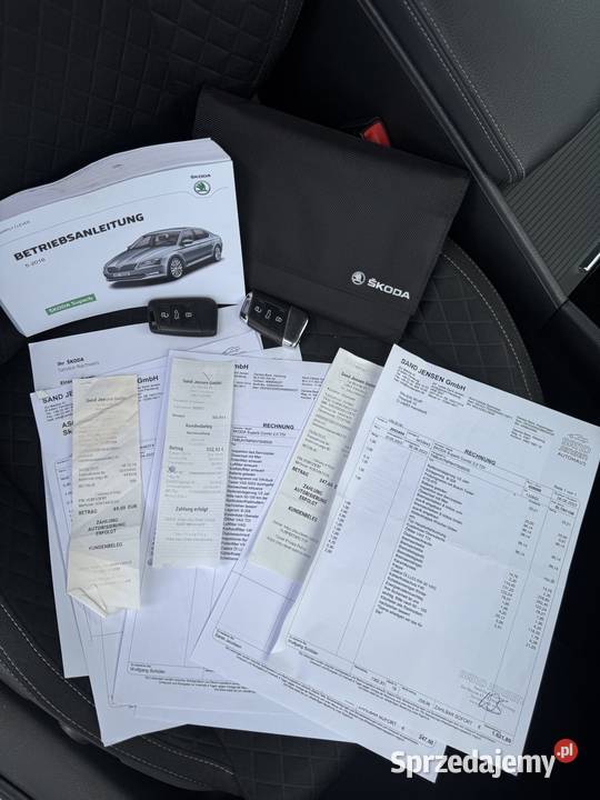 Skoda SuperB 20 TDI Automat 178 000 przebiegu 178000km Warszawa sprzedam