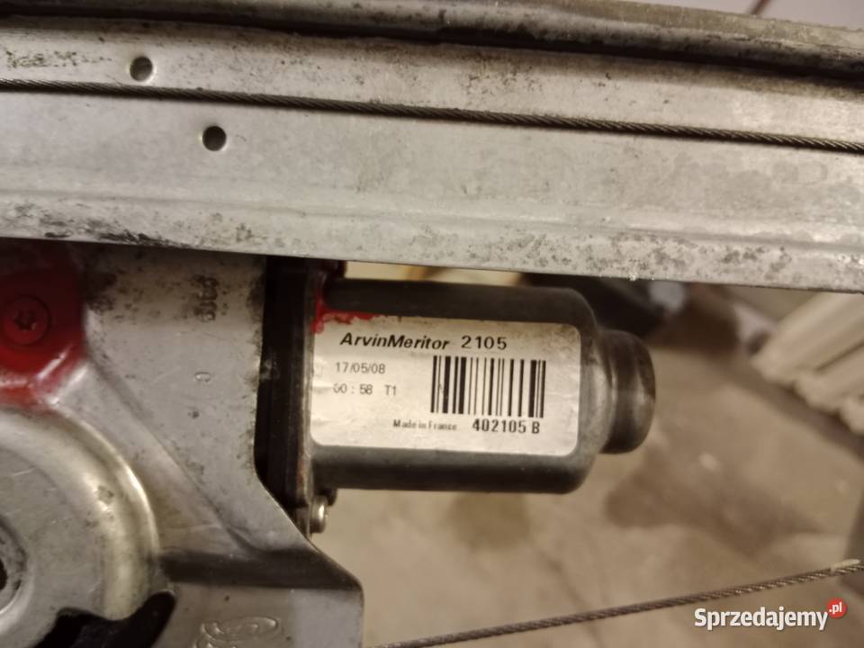 Podnośnik szyby Citroen Berlingo 402105B Dębno