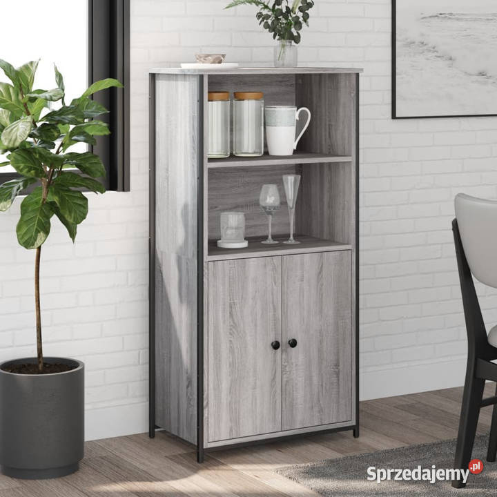 Szafka szary dąb sonoma 62x36x1215 materiał Pozostałe Warszawa